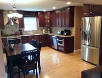 completed kitchen remodeling