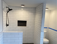 bathroom remodeling with shower