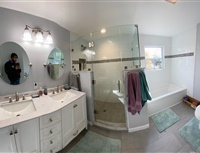 whole bathroom remodeling project