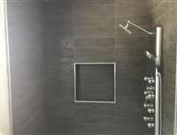 completed shower renovation