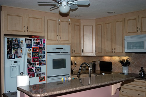 Redesigned kitchen